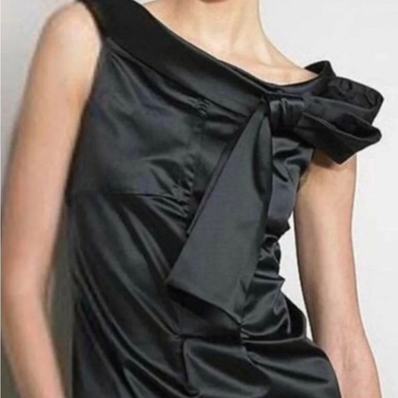 Black Diane von Furstenberg silk dress - Picture 3 of 7